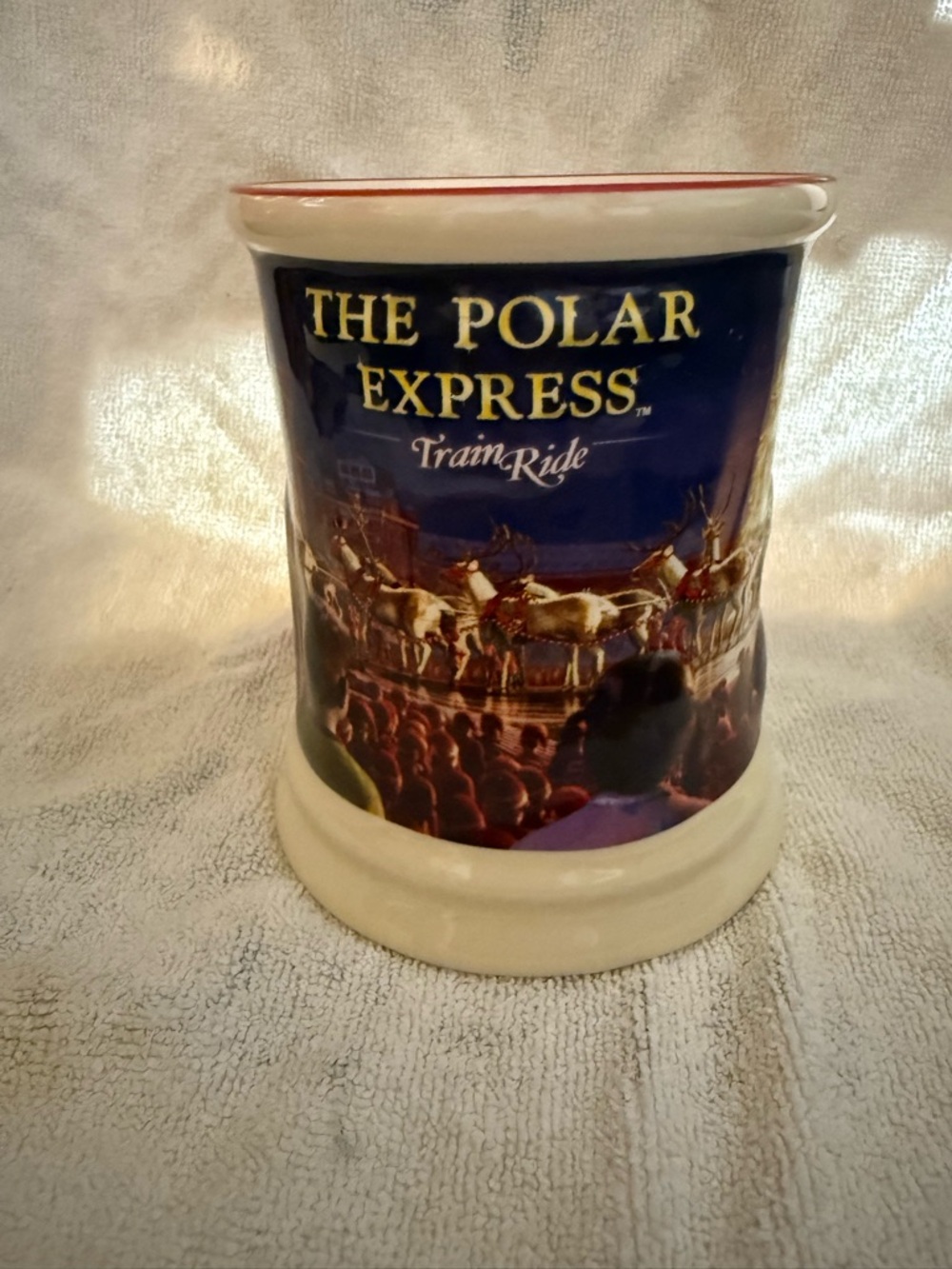 3D ceramic mug from "The Polar Express".
